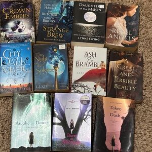 Collection of Fantasy and Paranormal Books